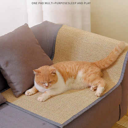 Bamboo Cat Scratch Mat